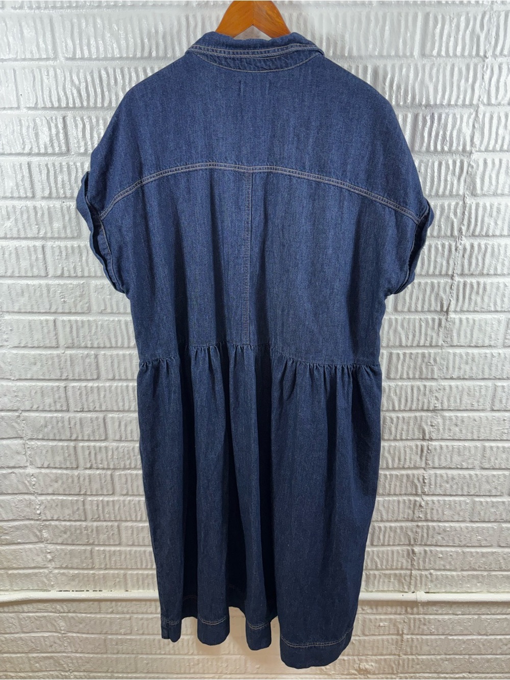 MAYE Harper Denim Dress 3X - Picture 4 of 5